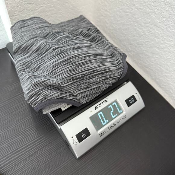 Shadow Sport Heather Gray Removable Padded Racerback Sports Bra Women's Medium - Picture 6 of 6